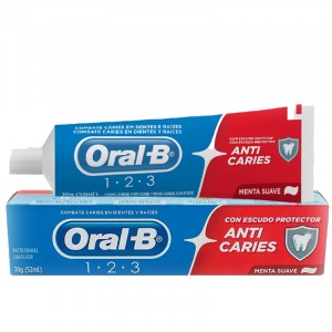 pasta de dente oral b
